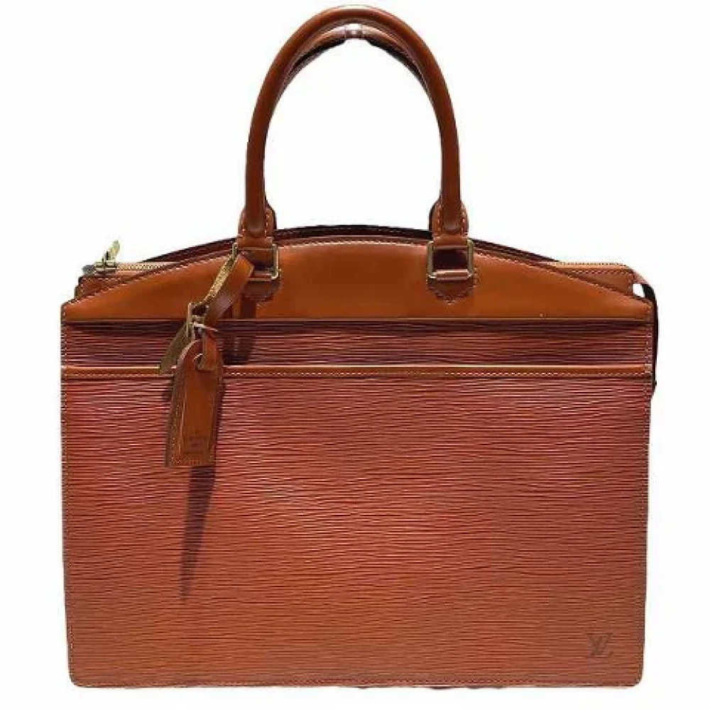 Louis Vuitton Vintage Pre-owned Leather handbags Brown Dames