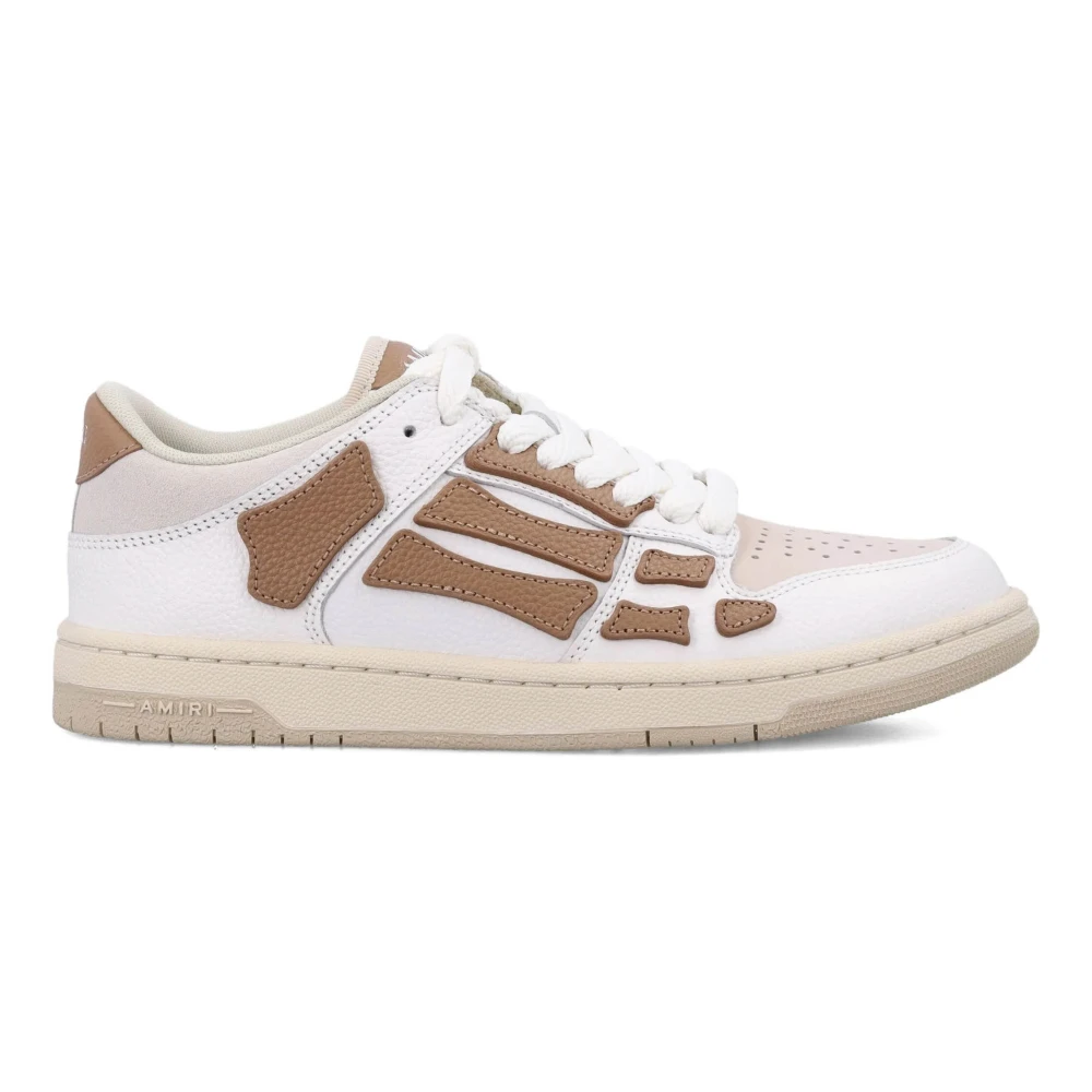 Amiri Men's White Sneakers, 7 Uk, Skel Top Low