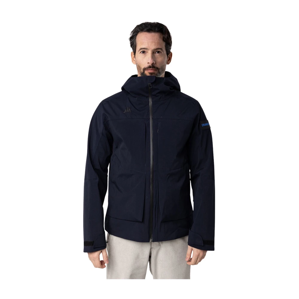 Drumohr Ski Jacket 001 Blue Heren