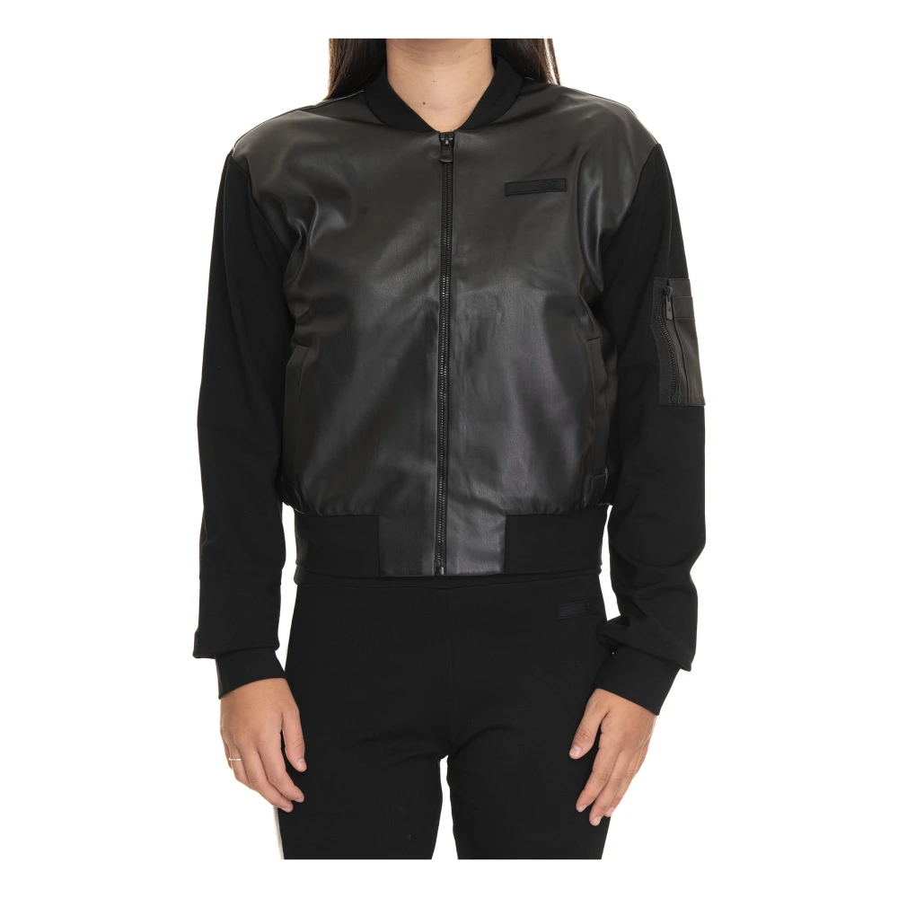 Emporio Armani EA7 Pufferjas voor Heren Black Dames