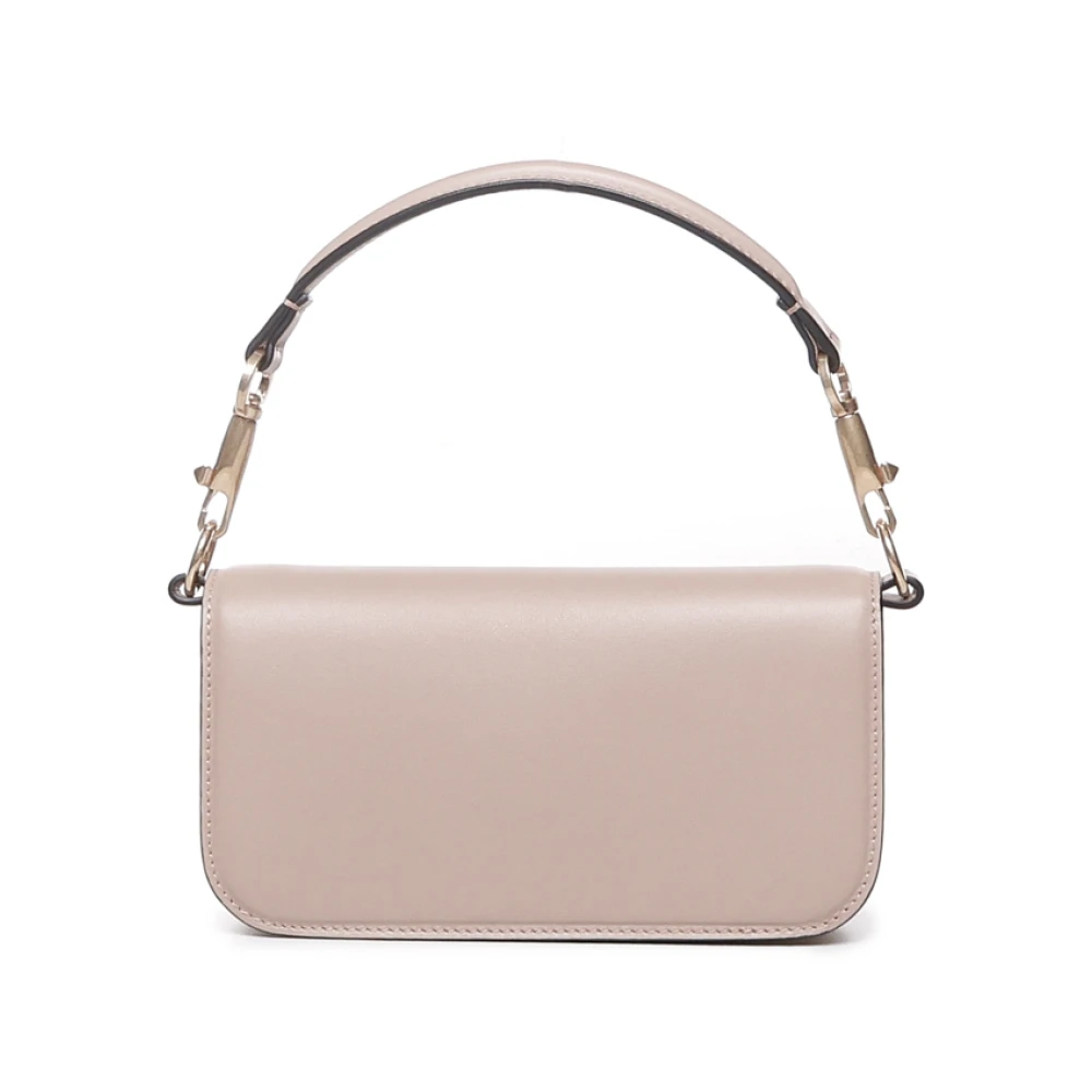 Valentino Garavani Roze Locò Kleine Leren Schoudertas Pink Dames