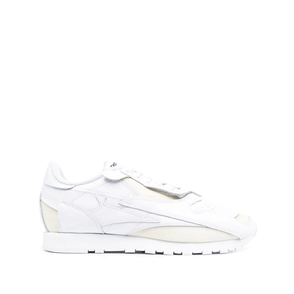 Maison Margiela Witte Leren Casual Sneakers Heren Schoenen