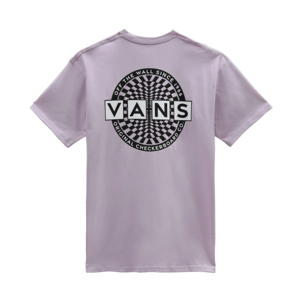 Vans Verdraaid Schaakbord T-shirt Purple Heren