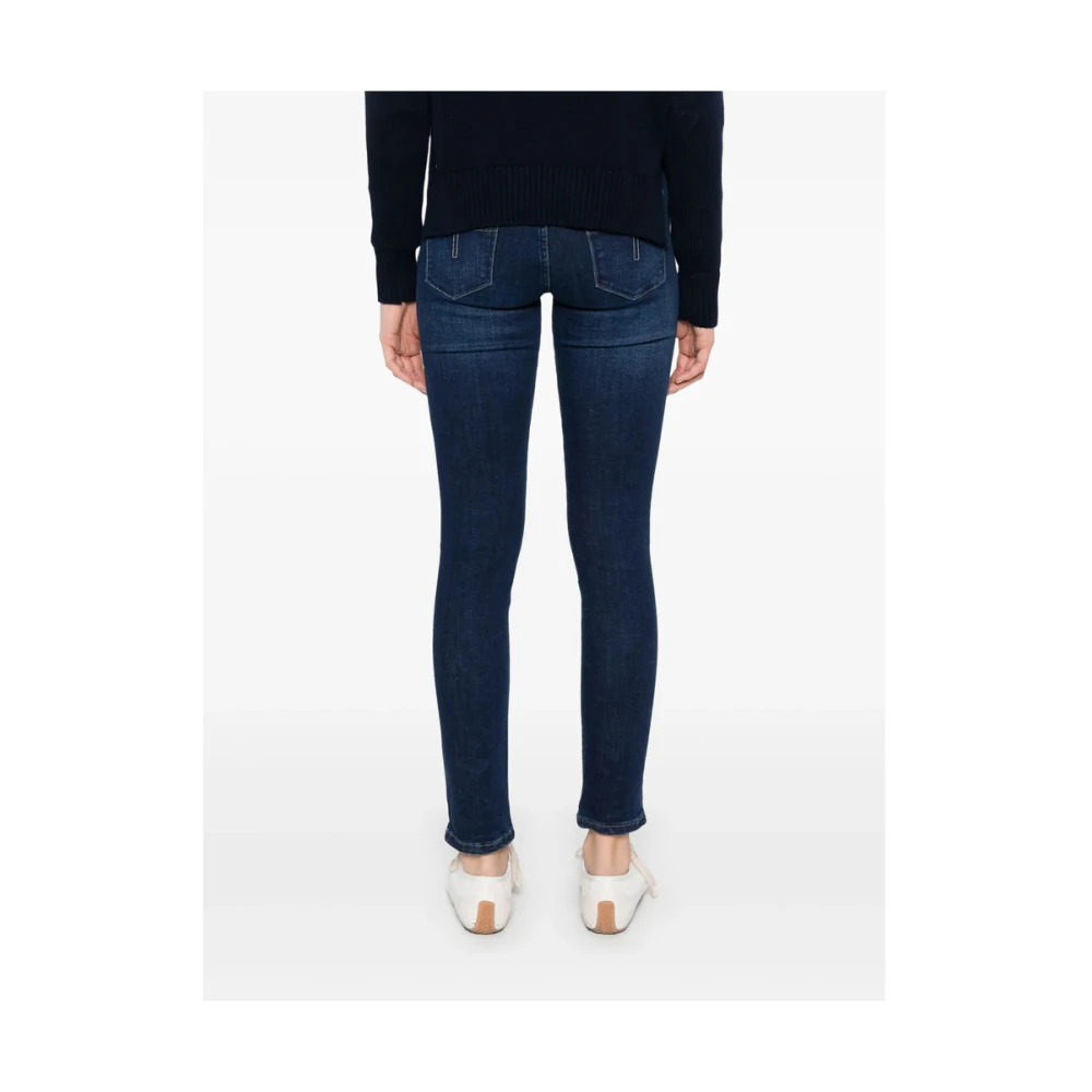 Lois Indigo Blauwe Klassieke Vijf Zakken Jeans Blue Dames