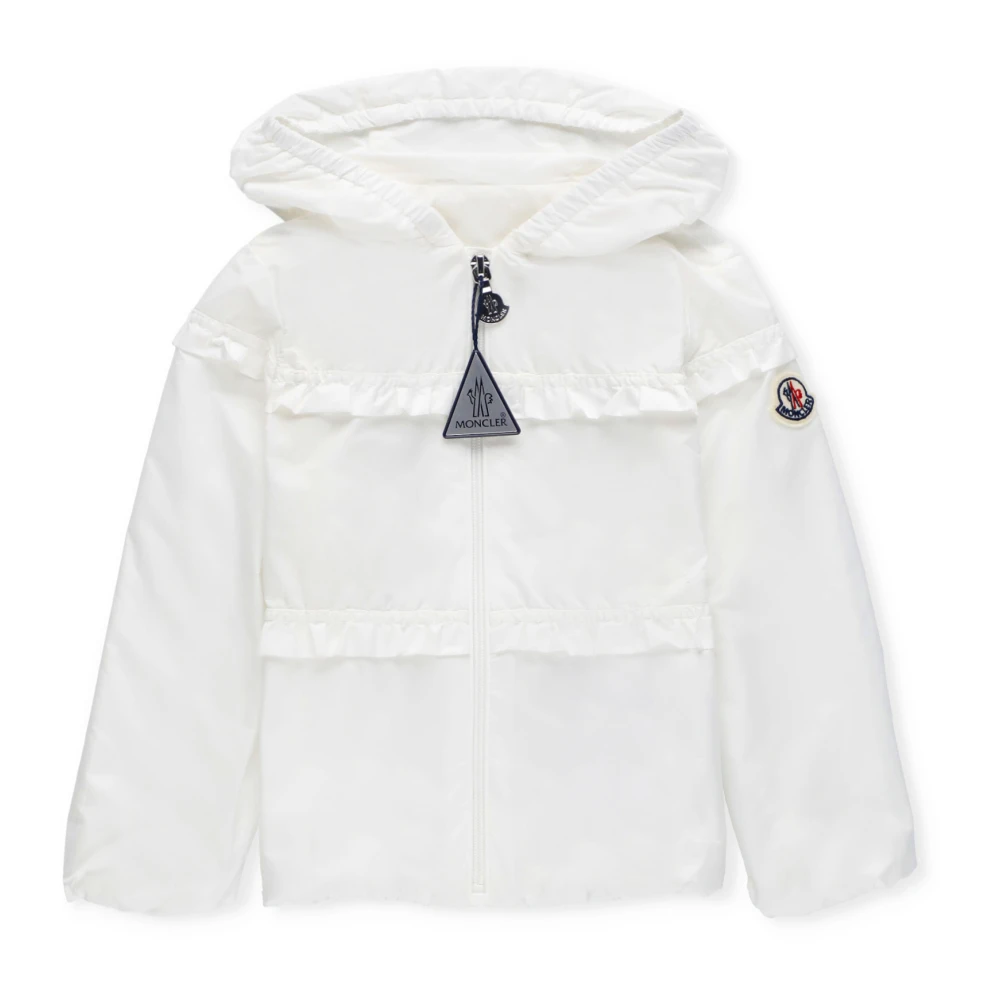 Moncler Baby Flicka Huva Jacka Vit White, Pojke