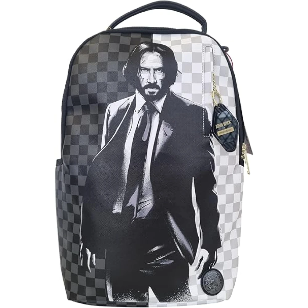 Sprayground Beperkte oplage veganistische leren rugzak Black Unisex