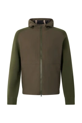 Panelled Hooded Jacket