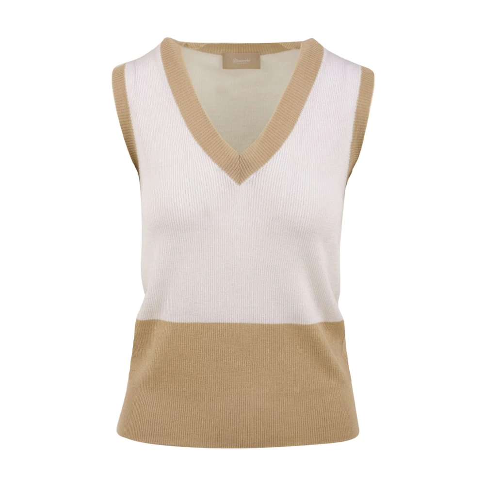 Knitwear > V-neck Knitwear - - Drumohr - Modalova