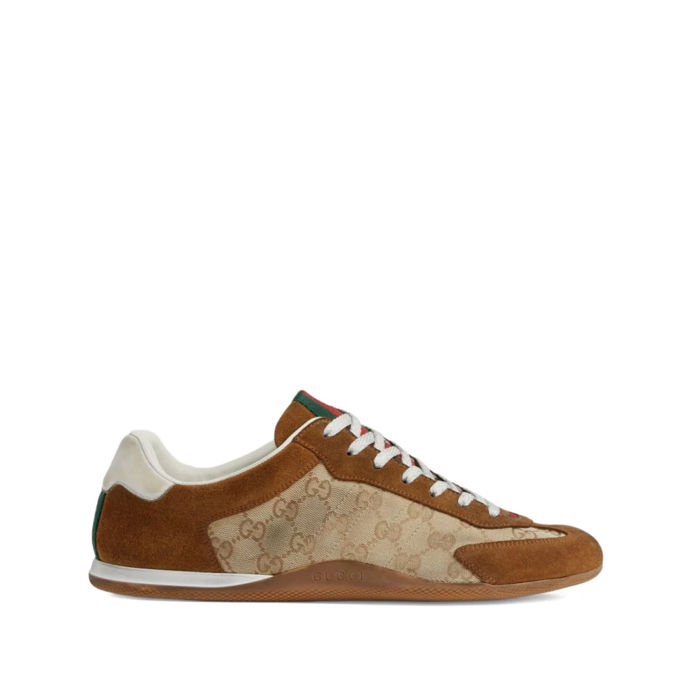Gucci Men's Brown Sneakers, 6 1/2 Uk, Shift Sneaker