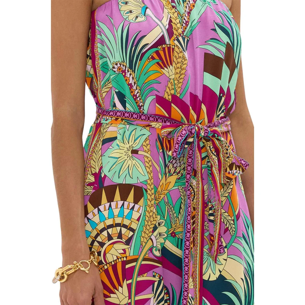 Camilla Woestijn Palm Wide-Leg Jumpsuit Multicolor Dames
