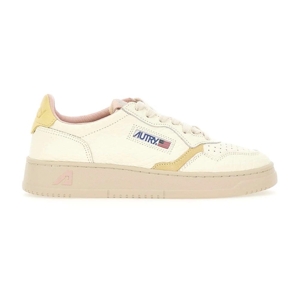 Autry Women's White Sneakers, 3 Uk, Trainers