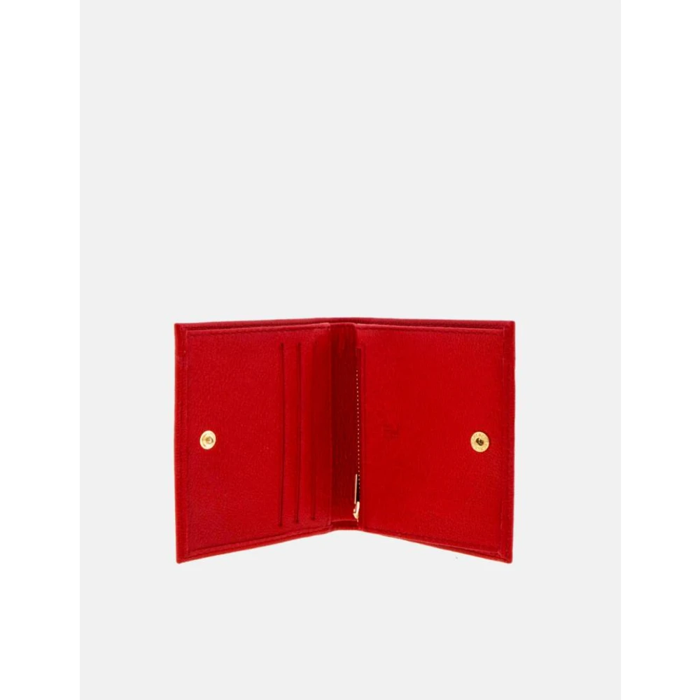Carolina Herrera Japanse Redacteursportemonnee Sequoia Leer Red Dames
