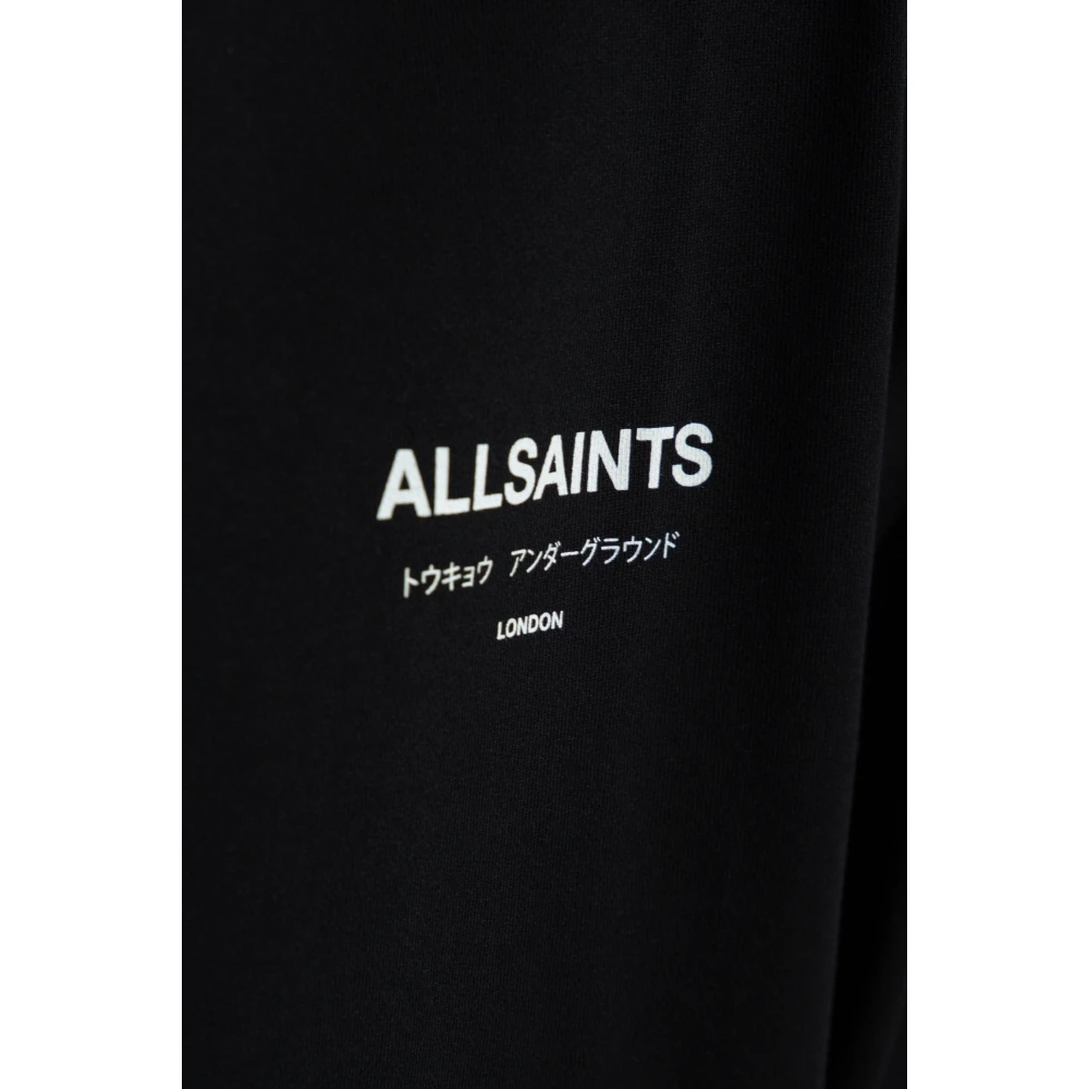 AllSaints Underground Sweatshirt Black Heren
