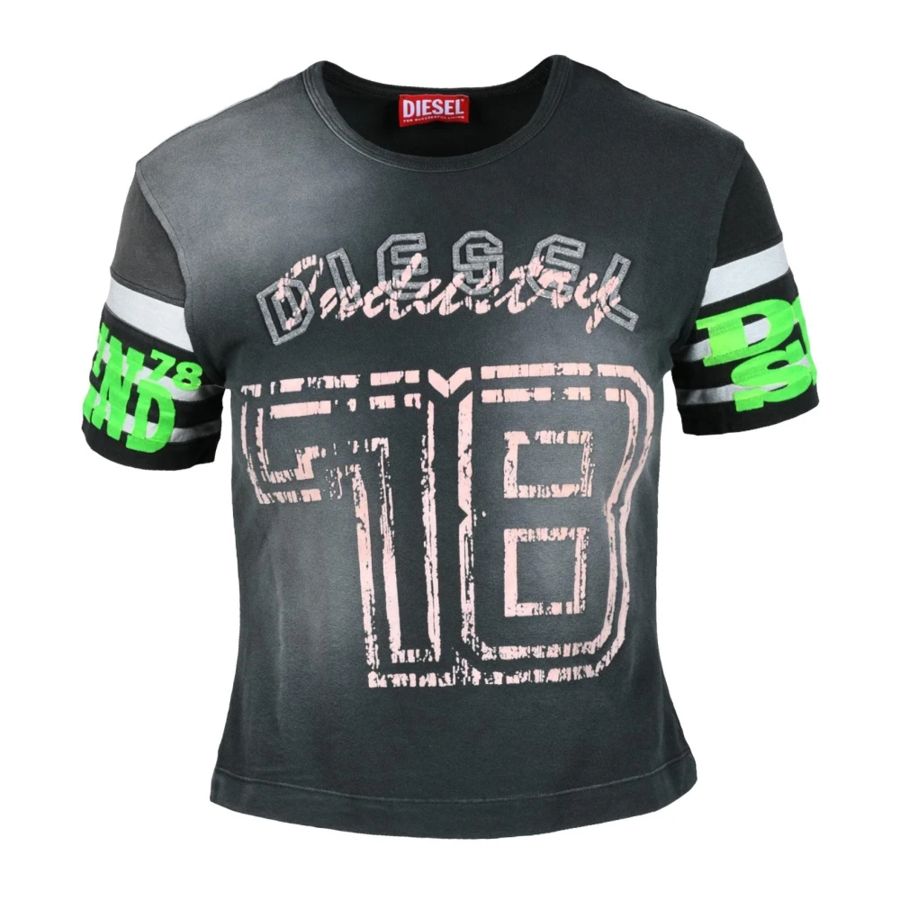 Diesel Tshirt Gray Dames