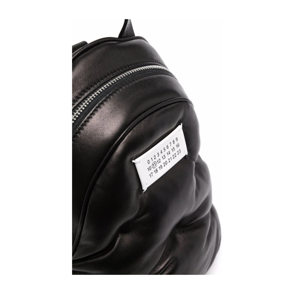 Maison Margiela Zwarte Bucket Bag Rugzak voor Vrouwen Black Dames