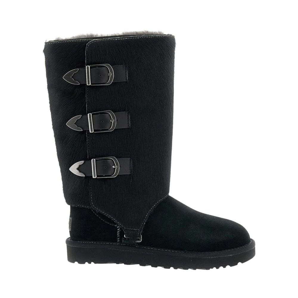 Ugg Donna Nero Scarpe, 38 Eu, New,