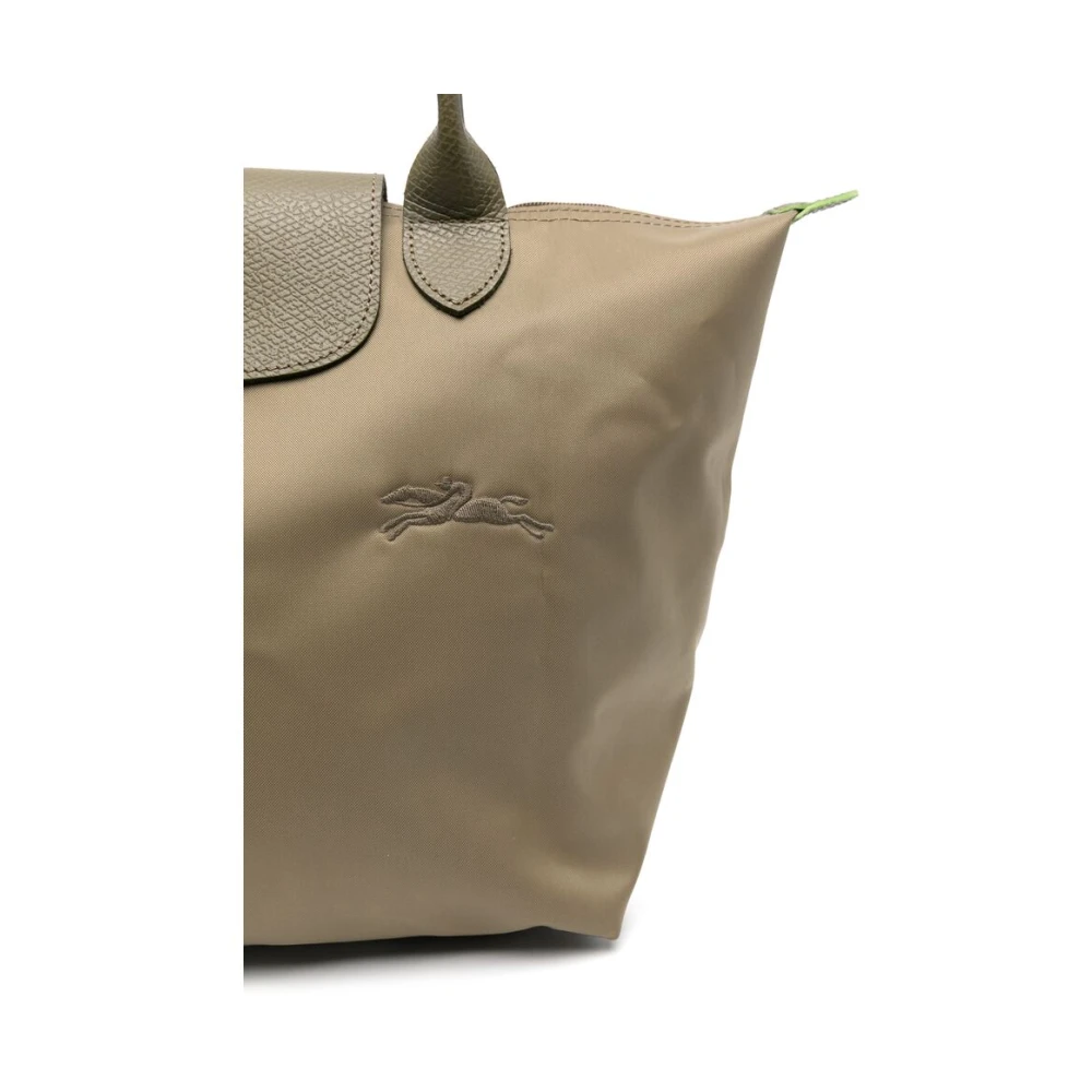Longchamp Olijfgroene Lichtgewicht Schoudertas Green Dames