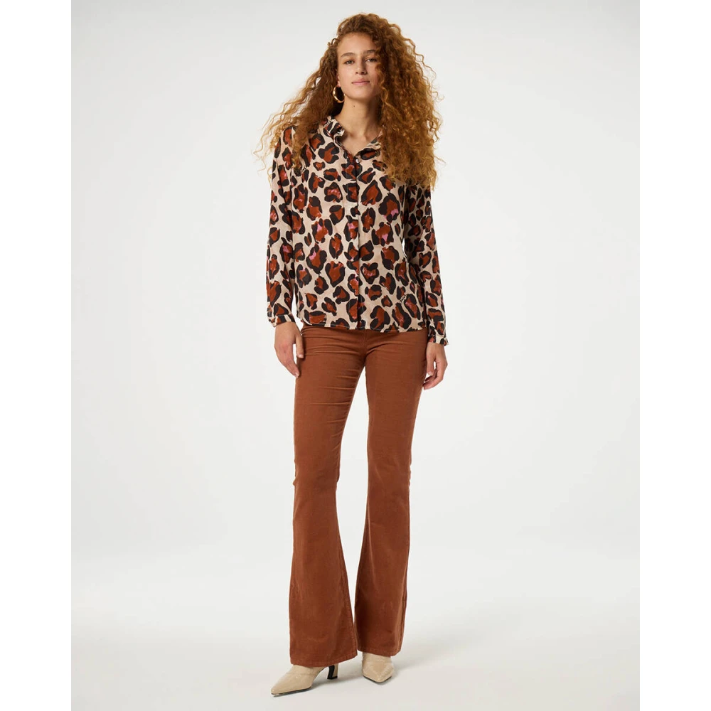 Fabienne Chapot Sunrise Blouse lange mouw Brown Dames