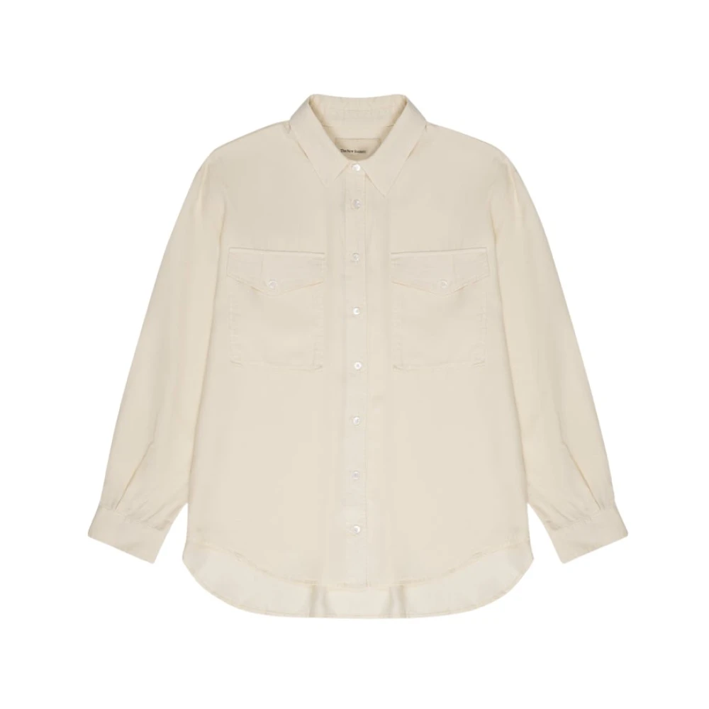 The New Society Ophelia Vrouw Shirt Macadamia Beige Dames