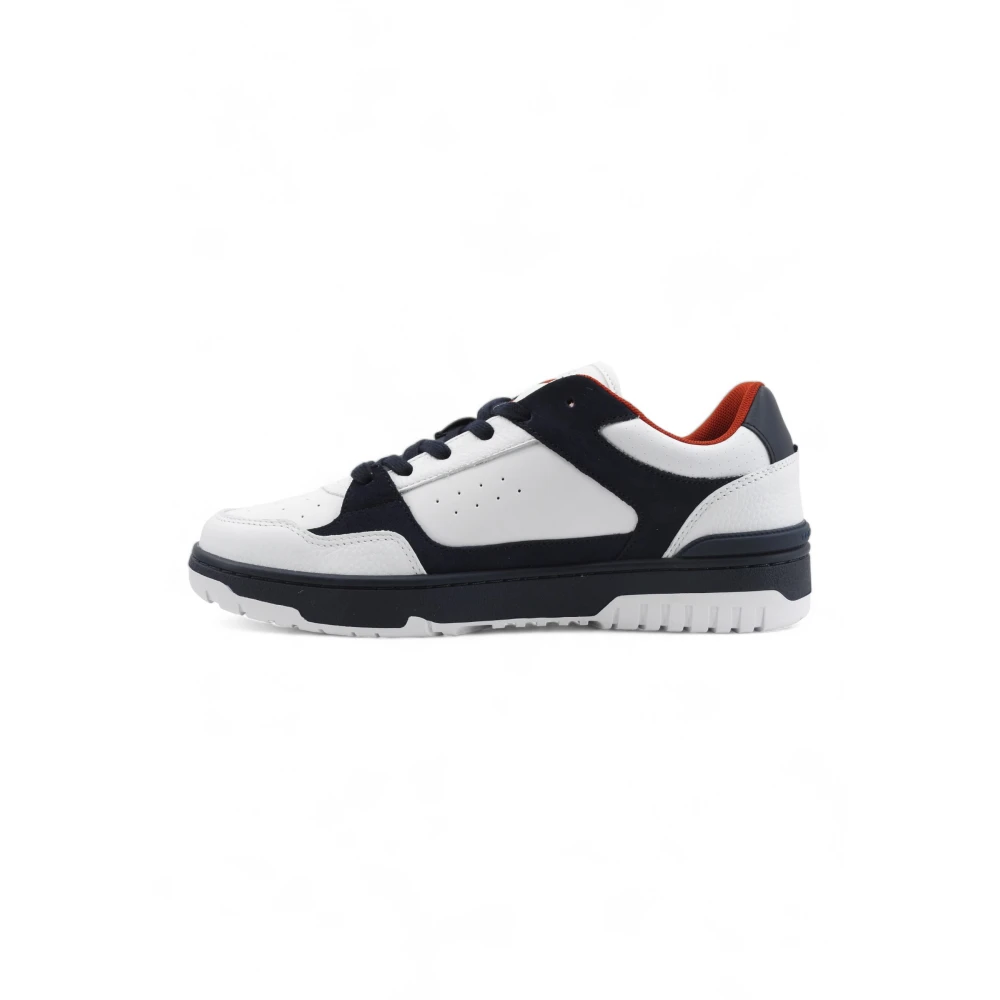 Tommy Hilfiger Basket Sneaker Heren Schoenen Wit