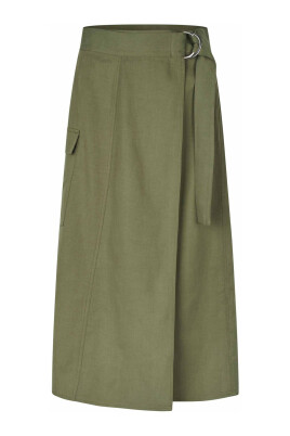 cargo-inspired-green-skirt-with-belt