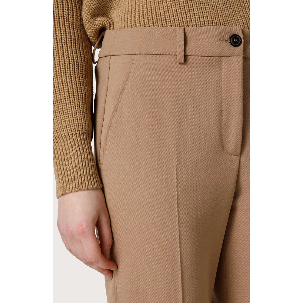 Seventy Reguliere chino broek voor eigentijdse vrouwen Brown Dames