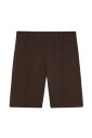 bruin-gestreepte-seersucker-shorts