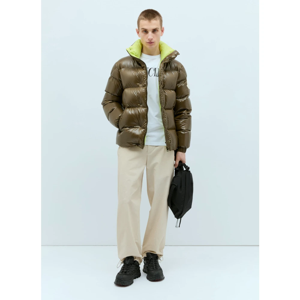 Moncler Poplin Trekkoordbroek Beige Heren