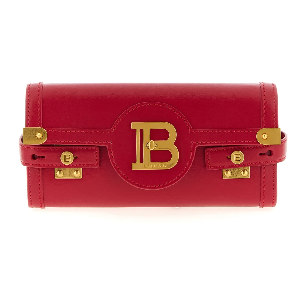 Balmain Pink B-Buzz 23 Clutch - Female - Cross Body Bags - One Size - Bags