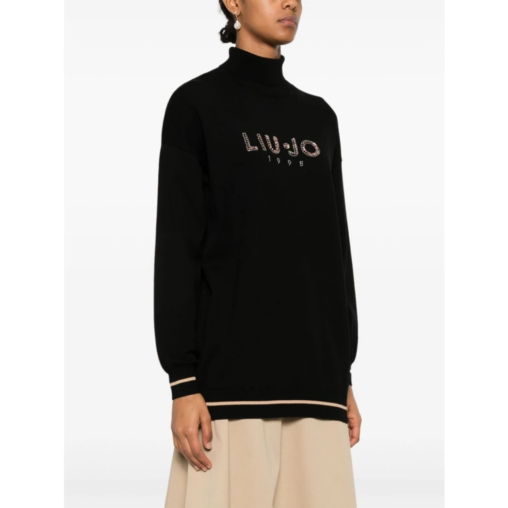 Liu Jo Zwarte Elegante Jurken Black Dames