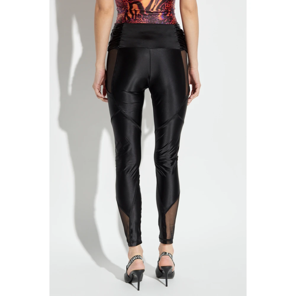 Versace Jeans Couture Logo leggings Black Dames