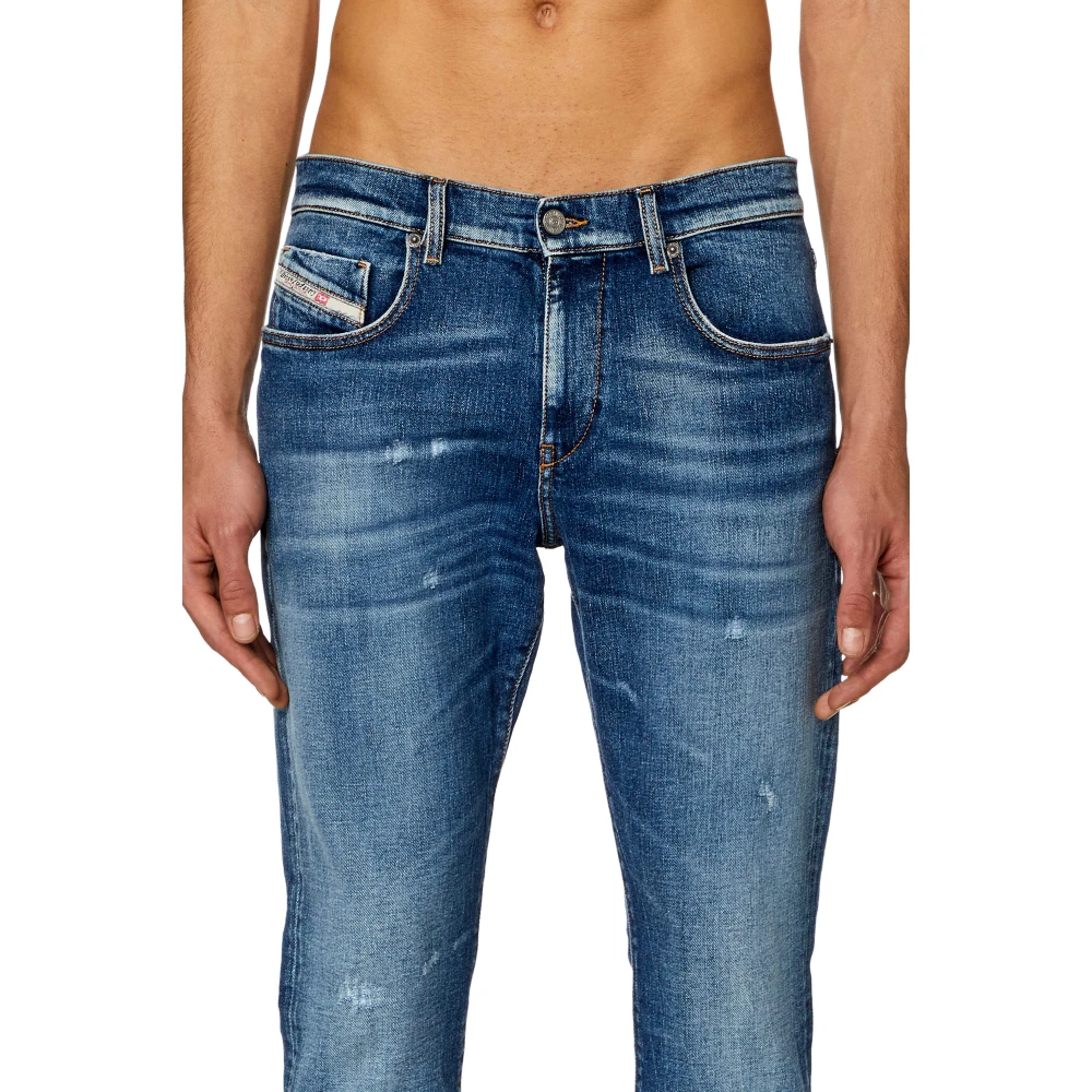 Diesel Slim Jeans 2019 D-Strukt Blue Heren