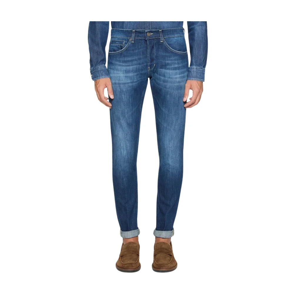 Dondup Men's Blue George Skinny Jeans - Slim Fit Jeans - W38 - Jeans