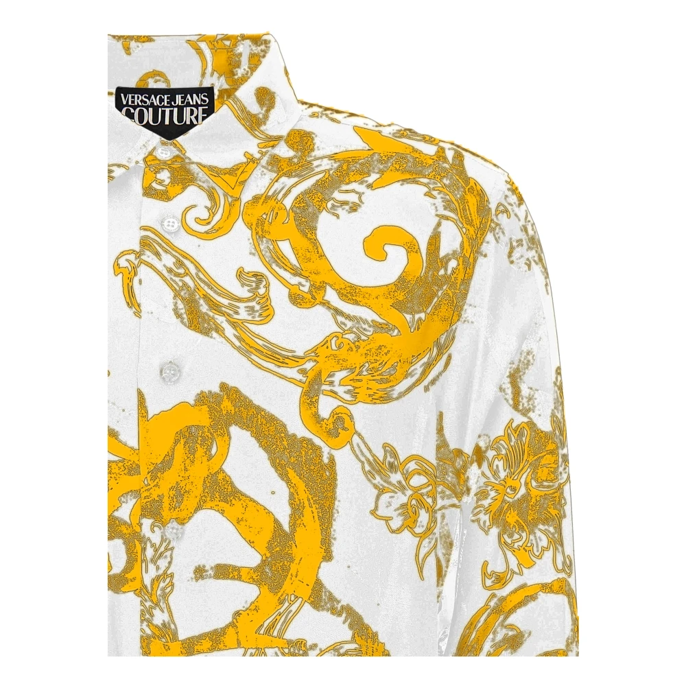 Versace Jeans Couture Stijlvolle Overhemden Collectie Multicolor Heren