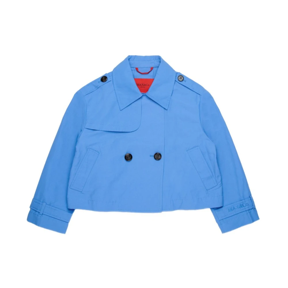 Max & Co Girls Blue Coat