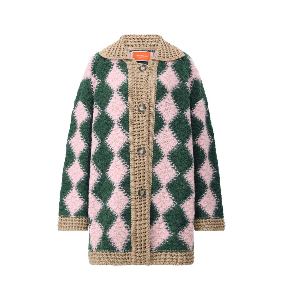 La Doublej Multicolor Long Knitwear - Female - Long Knitwear - Xs - Knitwear
