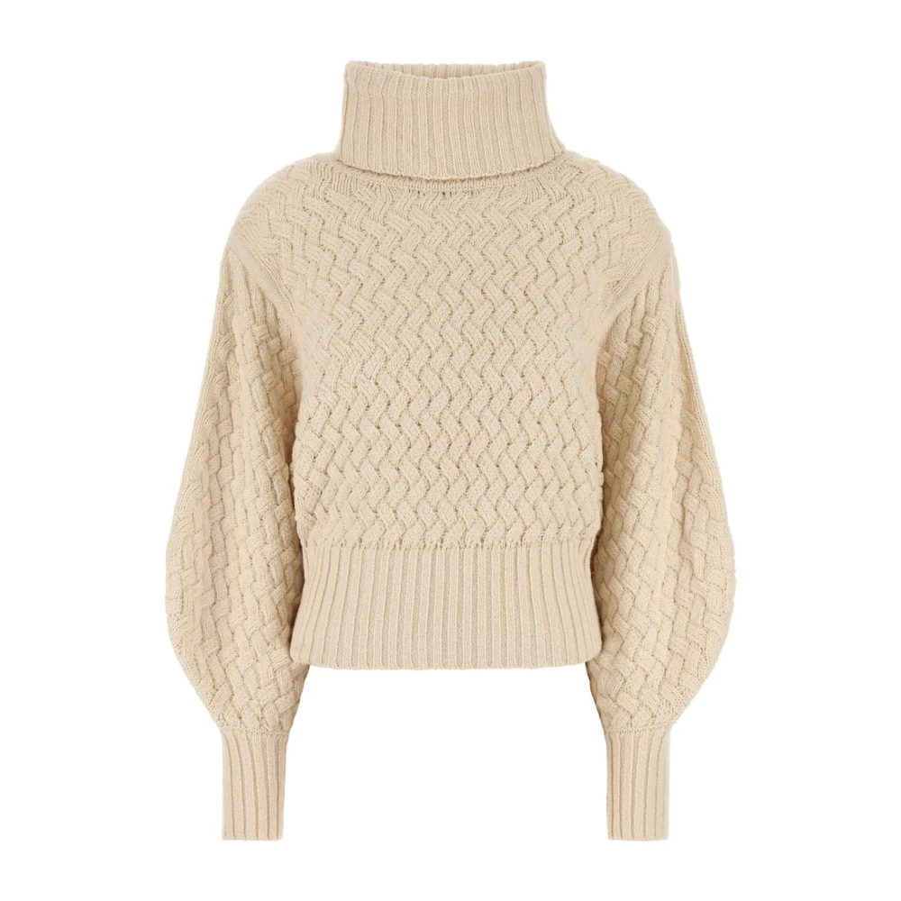 Zimmermann Illustration Wollen Trui Beige Dames