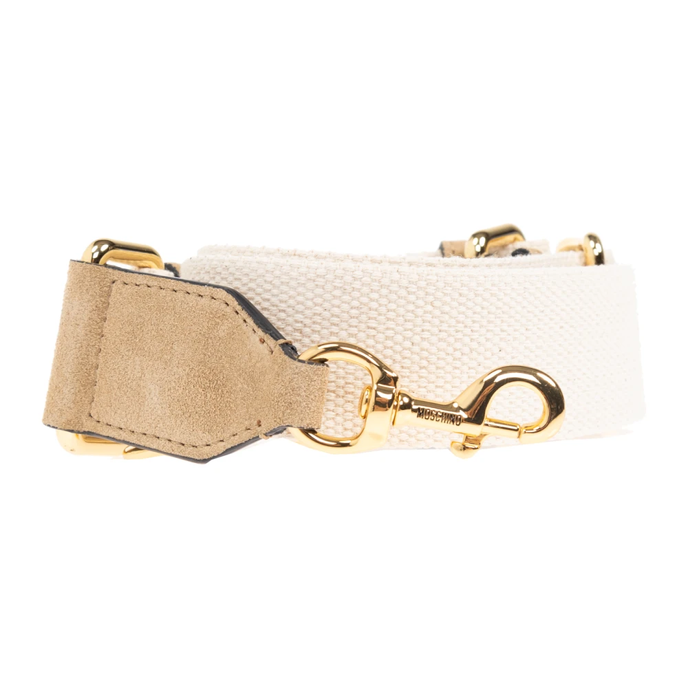 Moschino Leren shopper tas Beige Heren