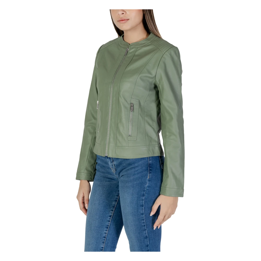 b.Young Damesjassen Collectie: Herfst Winter Green Dames