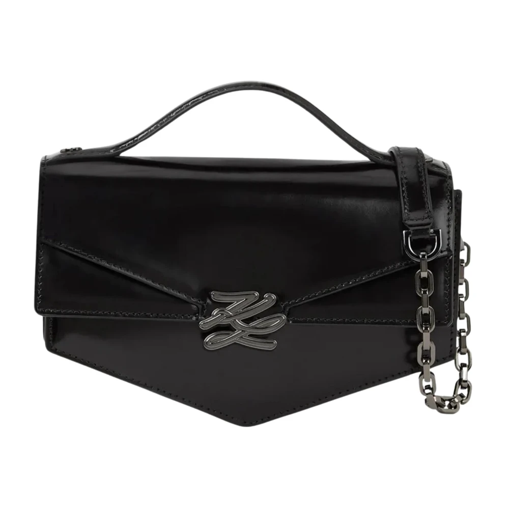 Karl Lagerfeld Women's Black K/Studio Crossbody Bag - Handbags - One Size - Bags