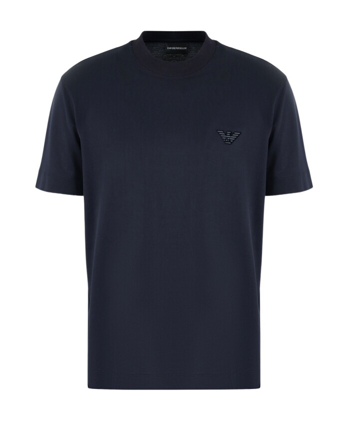 flocked-logo-crewneck-t-shirt
