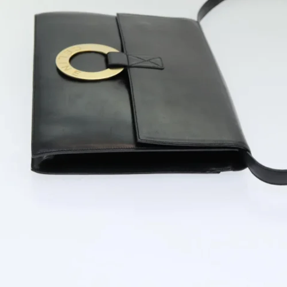 Celine Vintage Pre-owned Leather celine-bags Black Dames