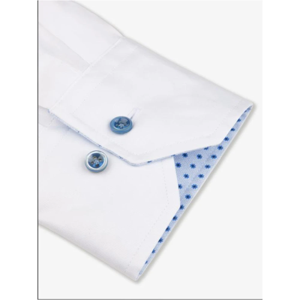 Stenströms Casual Shirts White Heren