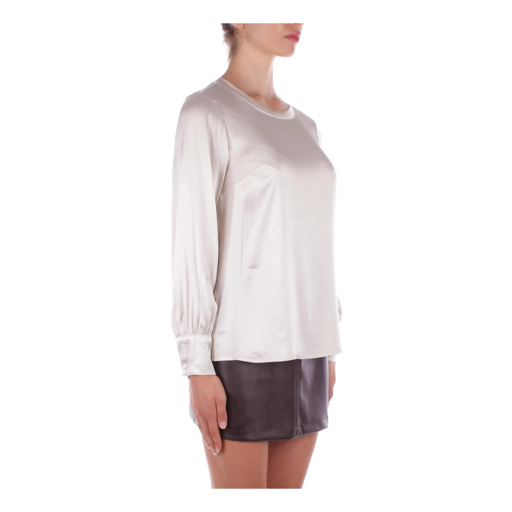 H2O Witte Geknoopte Blouse White Dames
