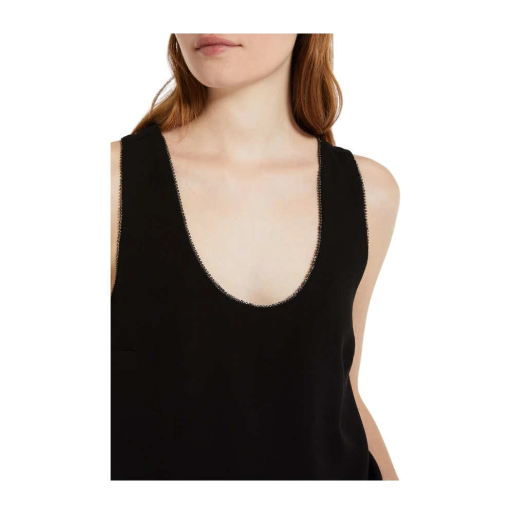 Max Mara Studio Stijlvolle Top voor Vrouwen Black Dames