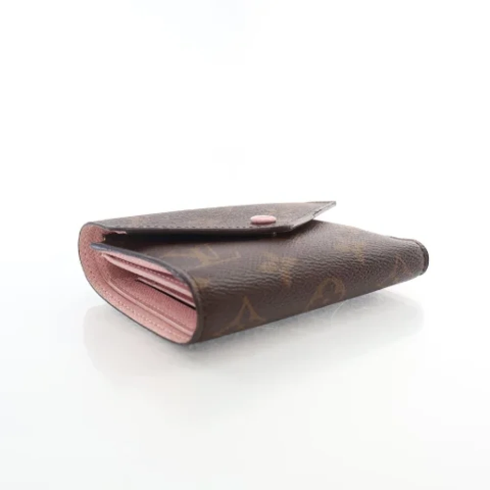 Louis Vuitton Vintage Pre-owned Coated canvas wallets Brown Dames