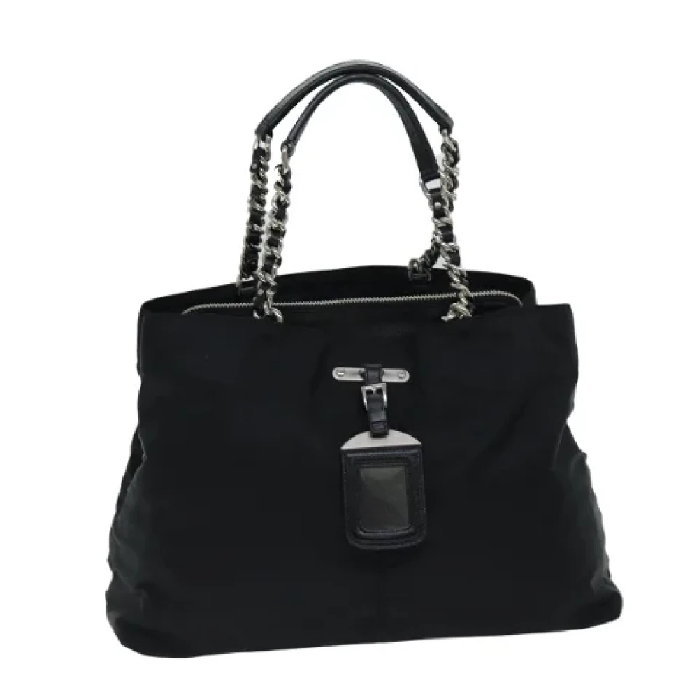 Prada Vintage Pre-owned Nylon totes Black Dames