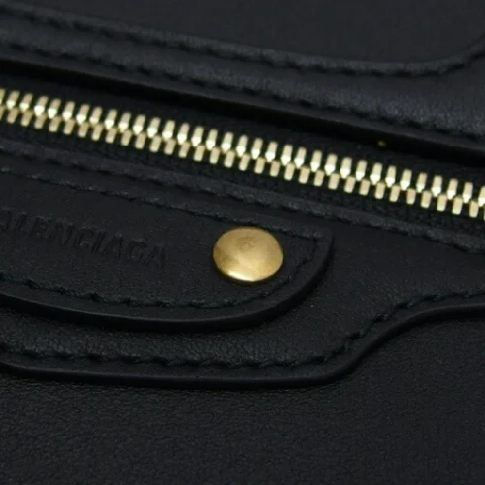 Balenciaga Vintage Pre-owned Leather balenciaga-bags Black Dames