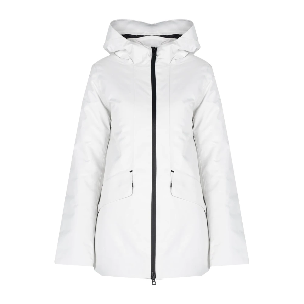 Geox Donna Bianco Cappotti, M, New,