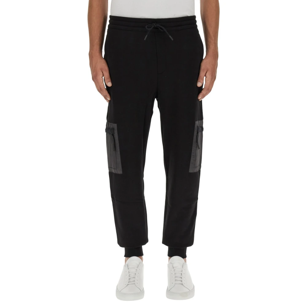 Hugo Boss Elastische Taille Joggingbroek Black Heren